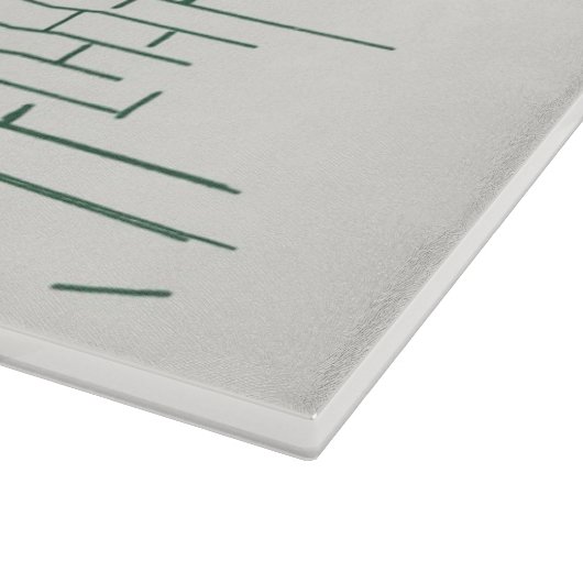 Weihnachten, Koch des Weihnachtsmannes und Türkei Schneidebrett (Ecke)