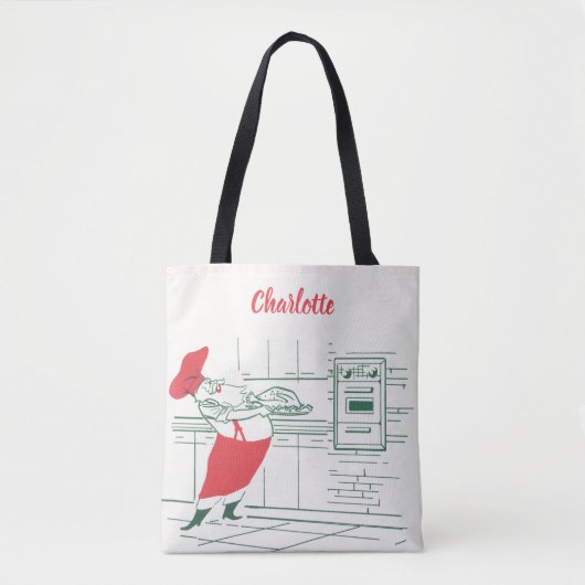 Weihnachten, Koch des Weihnachtsmannes und Türkei Tasche (Vorderseite)