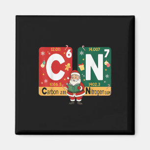 Weihnachten Kohlenstoff Stickstoff 67 Lustige Wiss Magnet