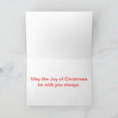 Weihnachten Koi (Innenseite)