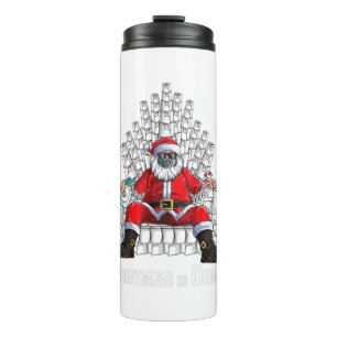 Weihnachten kommt 2020 Weihnachtsmaskettoilette Thermosbecher