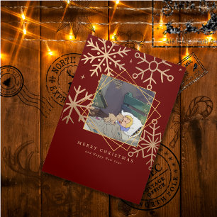 Weihnachten kommt aber einmal dreimal Pet Holiday Dreifach Gefaltete Karte