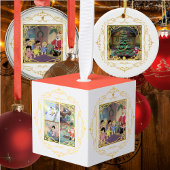 Weihnachten kommt, aber einmal im Jahr Keramik Ornament