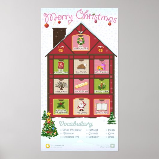 Weihnachten kommt, aber einmal im Jahr Poster (Vorne)