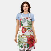 Weihnachten kommt, aber einmal im Jahr Schürze (Getragen)