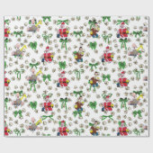 Weihnachten kommt, aber einmal im Jahr Umschlagpap Geschenkpapier (Flach)