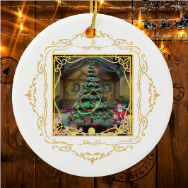 Weihnachten kommt aber einmal im Jahr Verzierung # Keramik Ornament