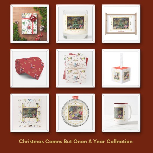 Weihnachten kommt aber einmal im Jahr Verzierung # Keramik Ornament