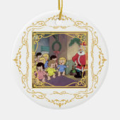 Weihnachten kommt aber einmal im Jahr Verzierung # Keramik Ornament (Vorne)