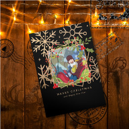 Weihnachten kommt, aber sobald meine Helden-Falten Dreifach Gefaltete Karte