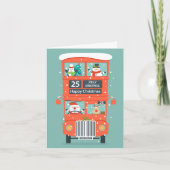 Weihnachten kommt der Weihnachtsmann in einem Dopp (Vorderseite)