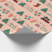 Weihnachten kommt: geschenkpapier (Ecke)