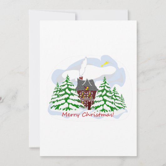 Weihnachten kommt in das Familienhaus (Vorderseite)