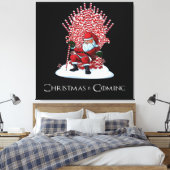 Weihnachten kommt leinwanddruck (Insitu (Schlafzimmer))