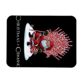 Weihnachten kommt magnet (Horizontal)
