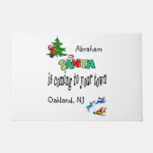 Weihnachten kommt Matt Doormat in die Stadt Fußmatte (Vorderseite)