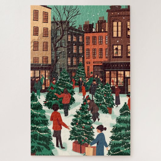 Weihnachten kommt puzzle (Vertikal)