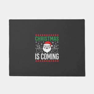 Weihnachten Kommt Santa Schneemann Fußmatte