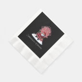 Weihnachten kommt serviette (Ecke)