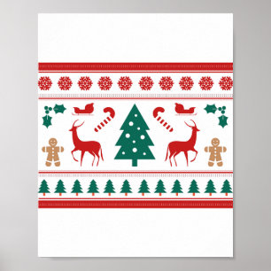 Weihnachten kommt, Weihnachten, Baum, Rentier Poster