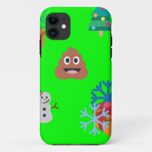 Weihnachten-Kot-Emoji iPhone 11 Hülle