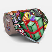 Weihnachten Krawatte (Gerollt)