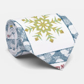 Weihnachten Krawatte, glückliche Ferien Krawatte (Gerollt)