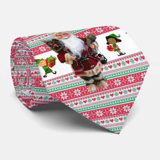 Weihnachten-Krawatte Krawatte (Gerollt)