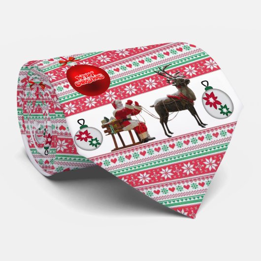 Weihnachten-Krawatte Krawatte (Gerollt)