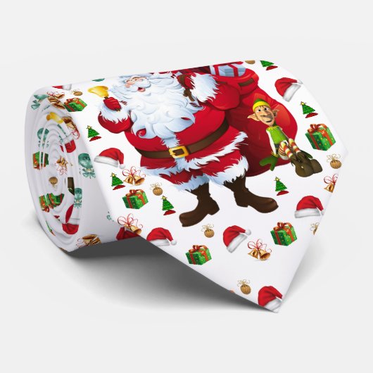 Weihnachten-Krawatte Krawatte (Gerollt)