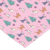 Weihnachten Kurzer Tischläufer (Ecke)