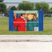 Weihnachten küssen banner (Insitu)