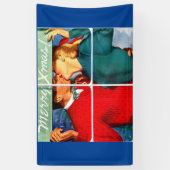 Weihnachten küssen banner (Vertikal)