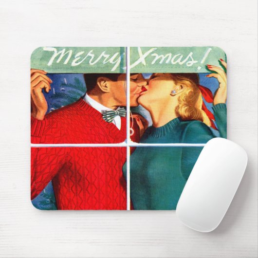 Weihnachten küssen mousepad (Mit Mouse)