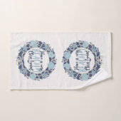 Weihnachten Küste Tropisches Meer Muschel Wreath - Handtuch (Handtuch)