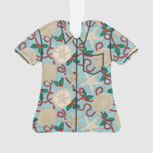 Weihnachten Küste Tropisches Meer Muschel Wreath - Ornament