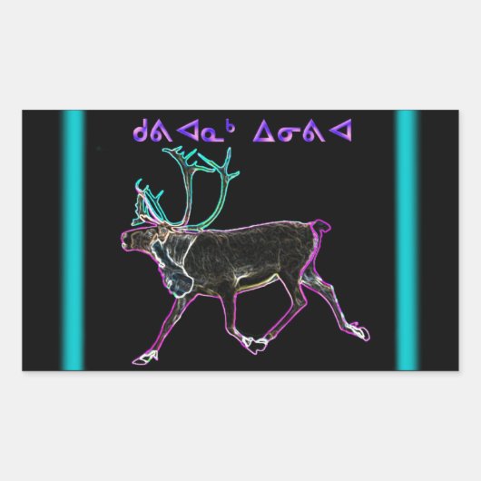 Weihnachten - Kuvianak Rechteckiger Aufkleber (Vorderseite)