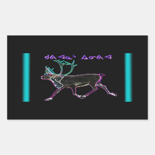 Weihnachten - Kuvianak Rechteckiger Aufkleber