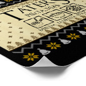 Weihnachten L O T R Kartoffeln Tatoes Koche sie Ma Poster (Ecke)