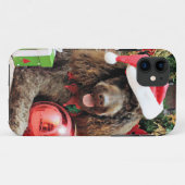 Weihnachten - LabraDoodle - Harley Case-Mate iPhone Hülle (Rückseite (Horizontal))