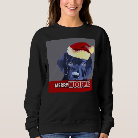 Weihnachten Labrador 189 Sweatshirt (Vorderseite)