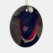 Weihnachten Labrador retriever Keramik Ornament (Rechts)