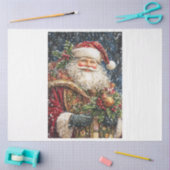 Weihnachten lächeln seidenpapier (Basteln)