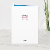 Weihnachten Lächeln Snowman (Rückseite)