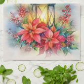 Weihnachten Lantern Küchentuch (Gefaltet)