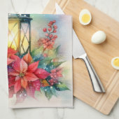 Weihnachten Lantern Küchentuch (Viertel Falte)