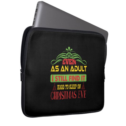 Weihnachten Laptopschutzhülle (Vorne Rechts)