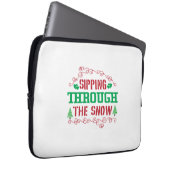 Weihnachten Laptopschutzhülle (Vorne Rechts)