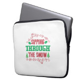 Weihnachten Laptopschutzhülle (Vorderseite Links)