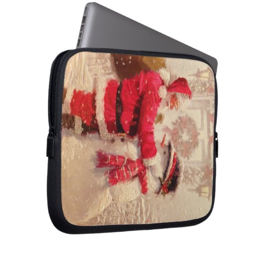 Weihnachten Laptopschutzhülle (Vorne Rechts)